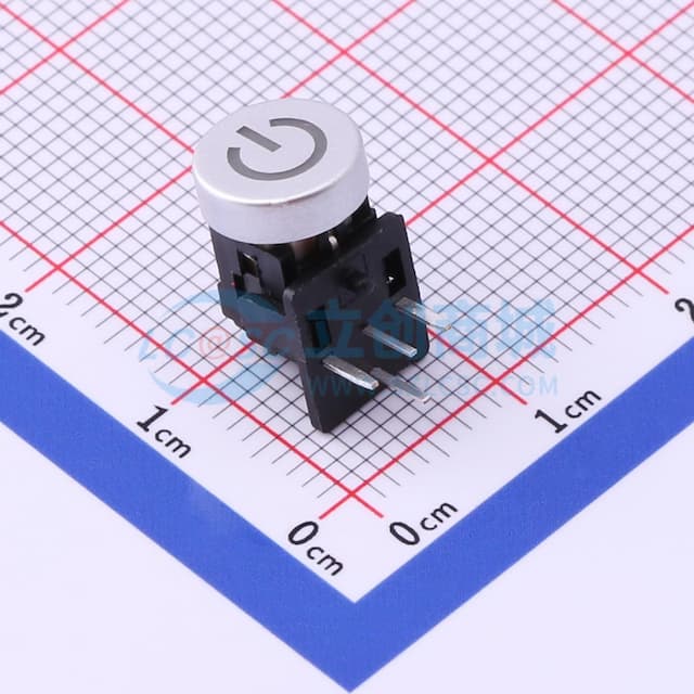 红色侧按带灯开关 【带灯】实物图