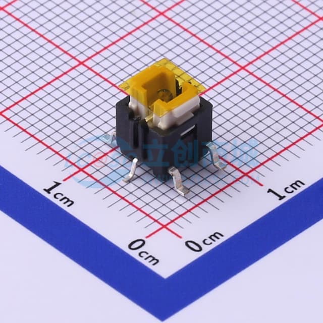 蓝色带灯开关实物图