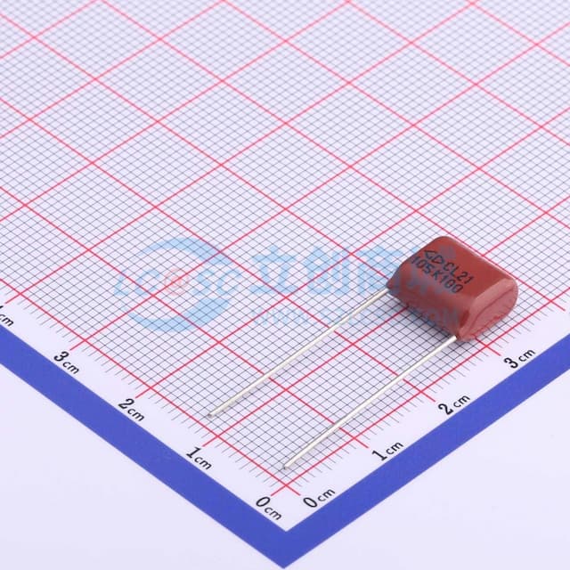 1uF ±10% 100V 【插件】实物图