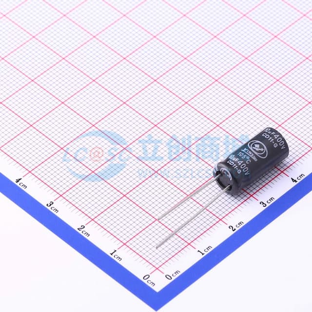 10uF ±20% 400V 【插件】实物图