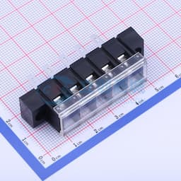 7.62mm 1x5P 每排P数:5 排数:1 直针 中脚 【栅栏】缩略图