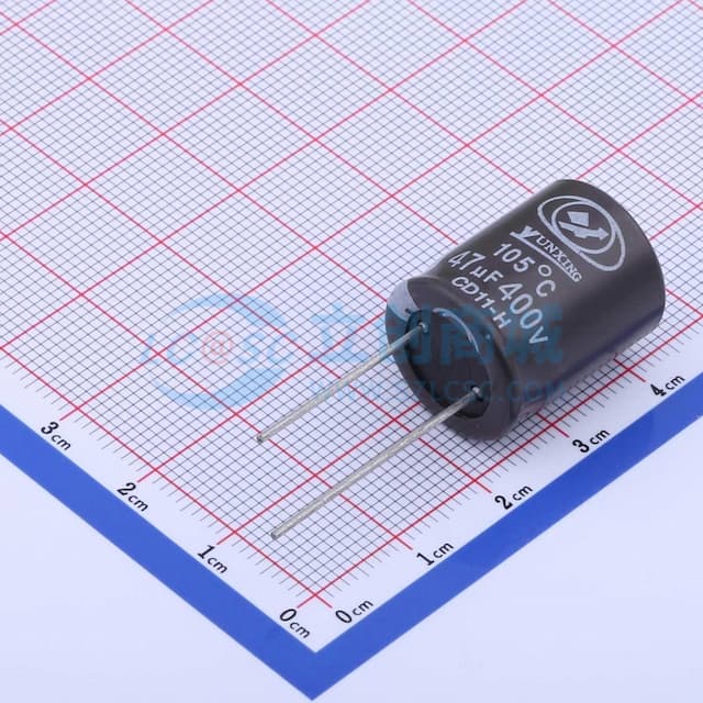 47uF ±20% 400V实物图