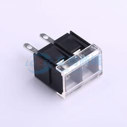 9.5mm 1x2P 直插 中脚 排数:1 每排P数:2 【栅栏】缩略图