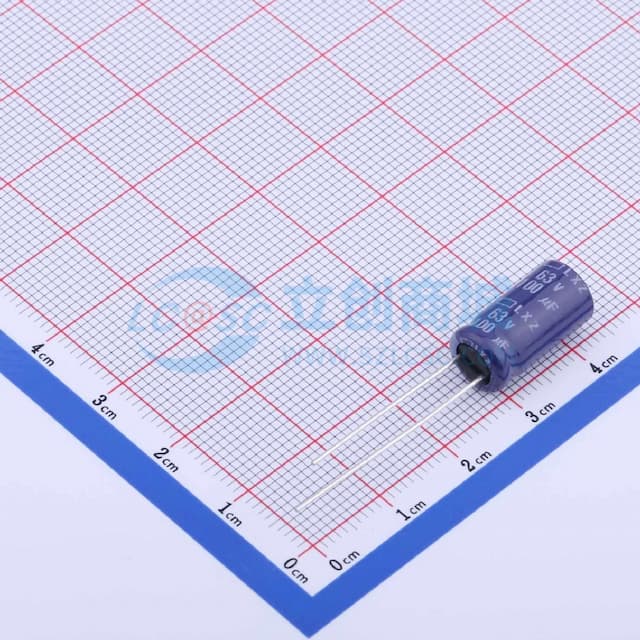 100uF ±20% 63V实物图