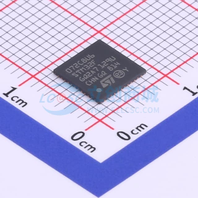 主流ARM Cortex-M0 USB系列MCU，具有64 KB Flash、48 MHz CPU、USB、CAN和CEC功能实物图