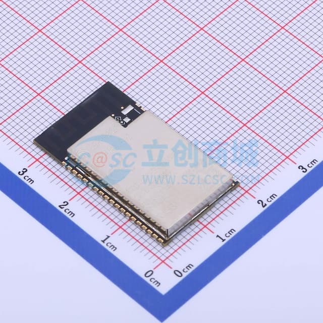 通用型Wi-Fi+BT+BLE MCU模组实物图