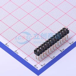 2x13P 间距:2.54mm 方针 【排针】缩略图