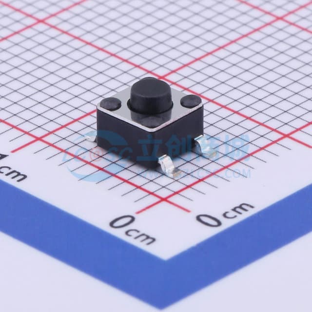4.5*4.5*3.8mm 立贴 轻触开关实物图