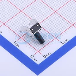 轻触开关5.5x4.5x8.0小支架铜侧按侧插四脚按键250gf 【插件】缩略图