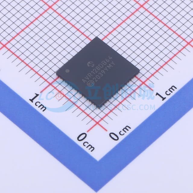 AVR128DB64-I/MR实物图