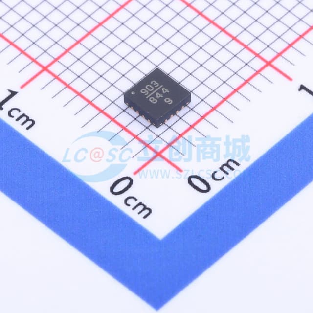 GaAs、pHEMT、MMIC、低噪声放大器，6 GHz至17 GHz实物图