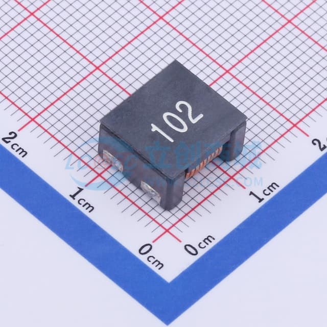 两路 贴片共模滤波器 阻抗1000Ω@100MHz实物图