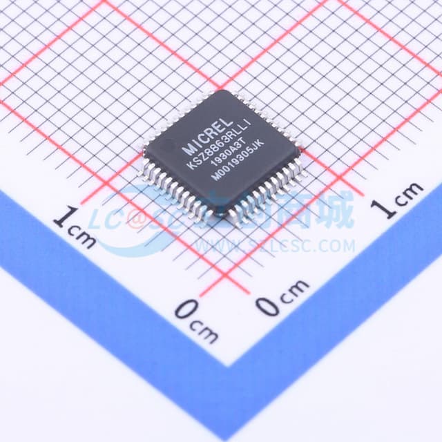 集成3端口10/100管理交换机与物理实物图