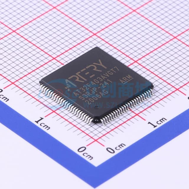 基于ARM® 32位的Cortex®-M4F微控制器+FPU，带256 K字节至1024 K字节内部闪存、sLib、USB、17个定时器、3个ADC、20个通信接口实物图