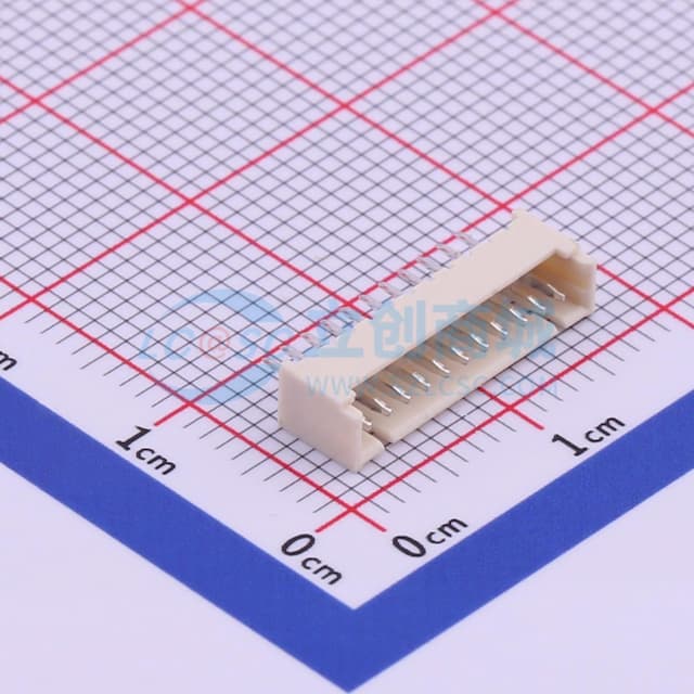 1x11P 间距:1.25mm 直插 【插件】实物图
