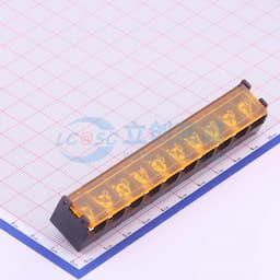 9.5mm 1x10P 每排P数:10 排数:1 直针 边脚 【栅栏】缩略图