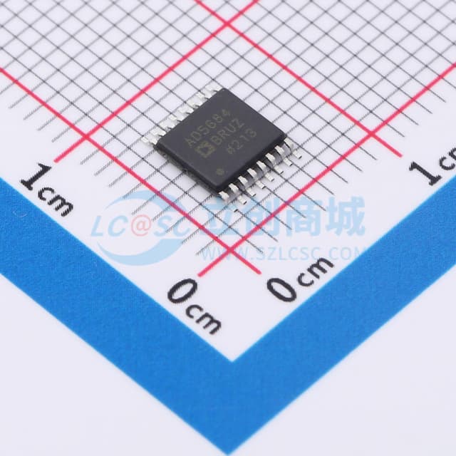四通道16/12bitnanoDAC+设备，带SPI实物图