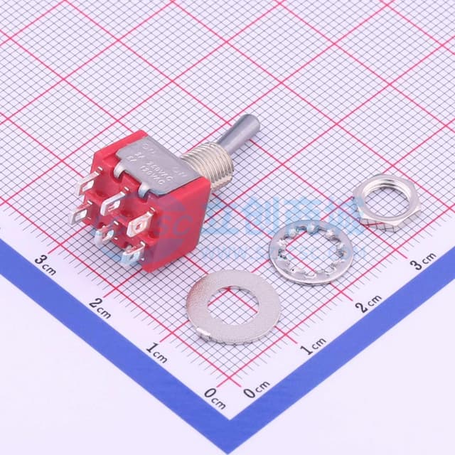 四件套 1M系列 钮子开关 摇头开关 Miniature Toggle Switches(4件套)实物图