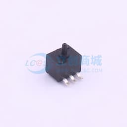 检测开关贴片正按5.00*4.00*6.5有柱贴片复位开关黑柄缩略图