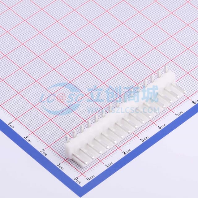 1x15P 间距:3.96mm 弯插 系列:VH 【插件】实物图