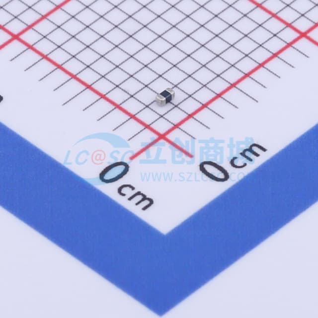 钳位电压190V 0.03焦耳 0402压敏电阻实物图