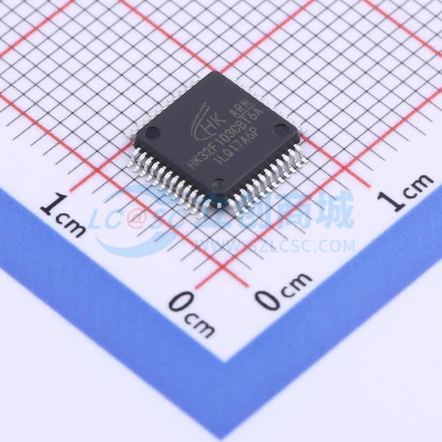HK32F103CBT6A实物图