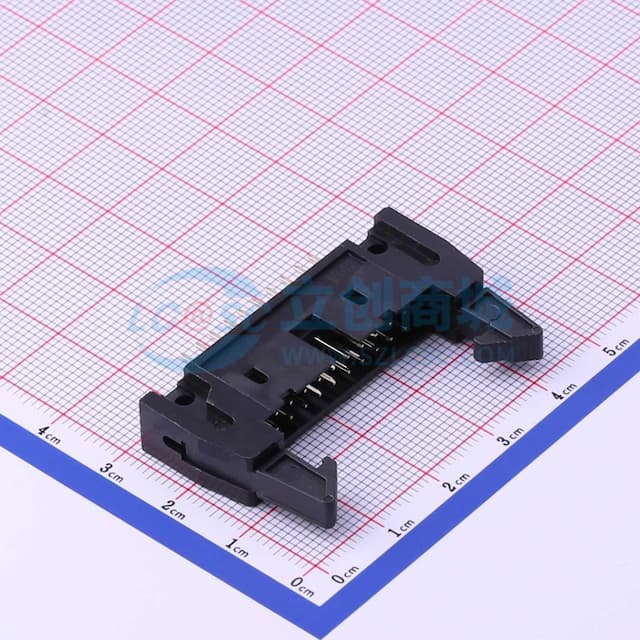 2.54mm 2x10P 排数:2 每排P数:10 【ID】实物图