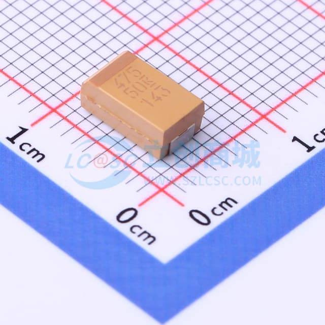 4.7uF ±20% 50V实物图