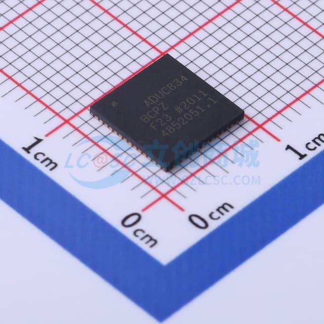 精密模拟微控制器：1MIPS 8052 MCU + 62kB闪存 + 16/24位ADC + 12位DAC实物图