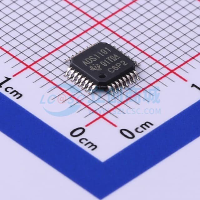 ADS1191IPBSR 用于生理信号测量的低功耗、2 通道、16 bit 模拟前端实物图