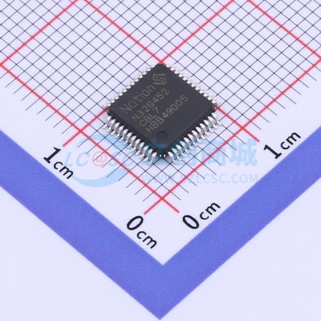 32bit ARM Cortex-M4F内核MCU，集成通信接口和密码算法硬件加速引擎实物图