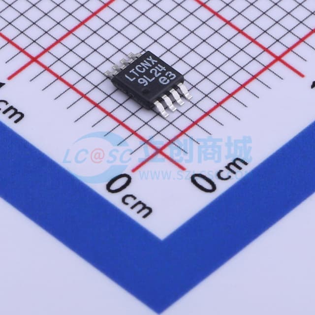 1.2A，3mm X 3mm DFN封装的降压开关稳压器实物图