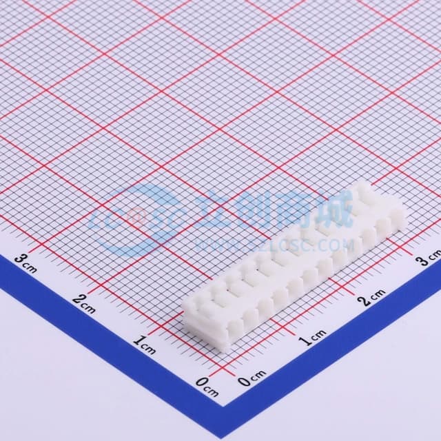 白色 1x12P 2.5mm实物图