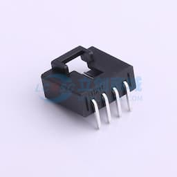 黑色 1x4P 间距:2.54mm 弯插【插件】缩略图