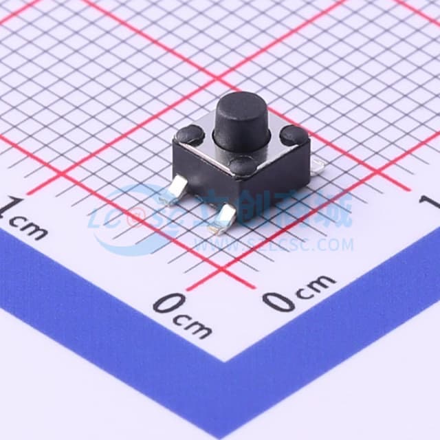 4.5*4.5*4.5mm 立贴 轻触开关实物图