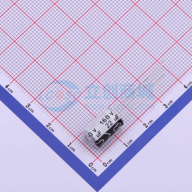 22uF ±20% 160V 【插件】实物图