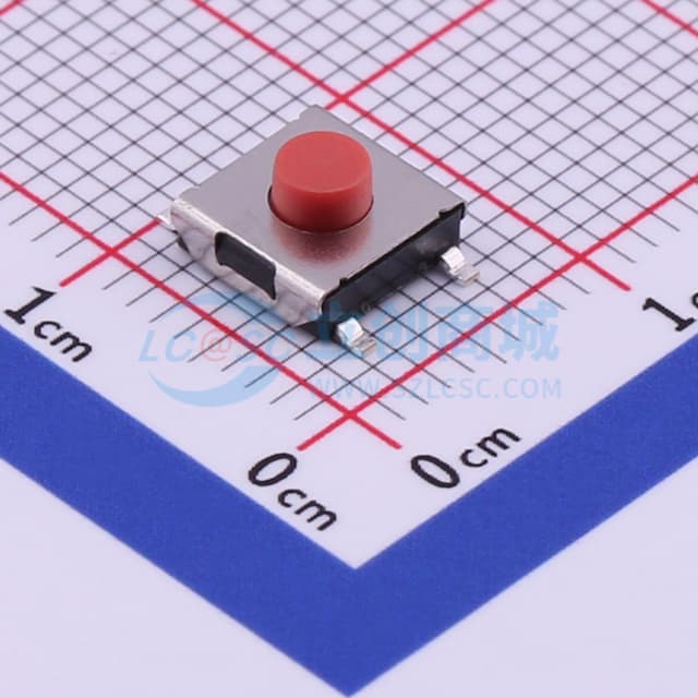 6.2*6.2*3.4mm 立贴 轻触开关实物图
