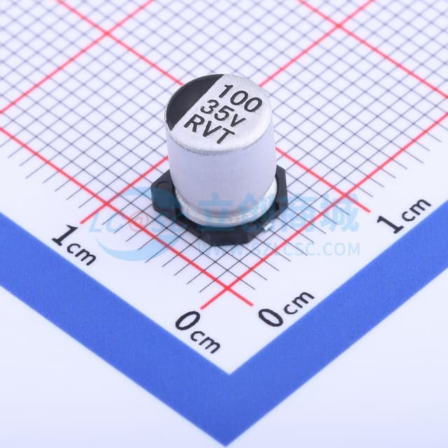 100uF ±20% 35V实物图
