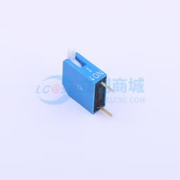 拨码开关蓝色01P-180度 立式直插侧拨琴键式1位DIP 【拨码】缩略图