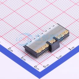 间距:1mm PIN:50P 母 立贴缩略图