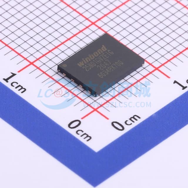 具备双/四路SPI缓冲读取和连续读取功能的3V、1Gb串行SLCNAND闪存实物图
