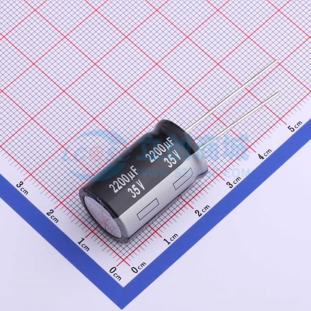 2200uF ±20% 35V实物图