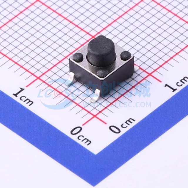 6*6*5.5mm 立贴 轻触开关实物图