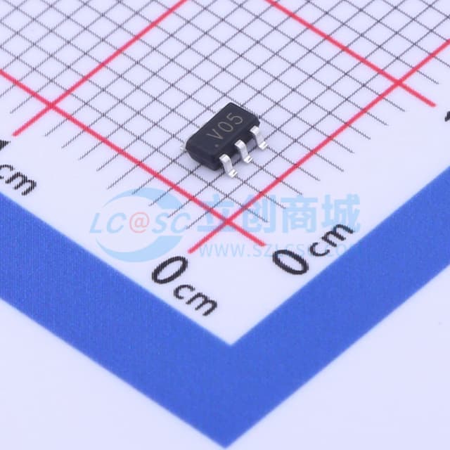 单向TVS 5V截止 峰值浪涌电流：4A@8/20us实物图