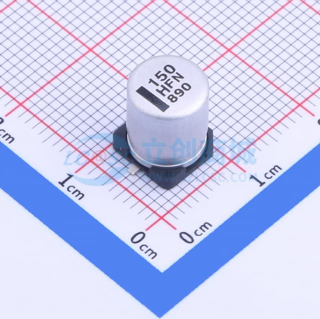 150uF ±20% 50V实物图