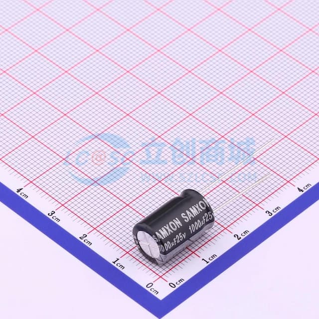 1000uF ±20% 25V实物图