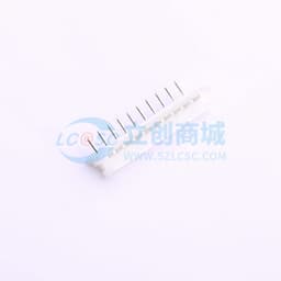 白色 1x10P 间距:2.5mm 弯插【插件】缩略图