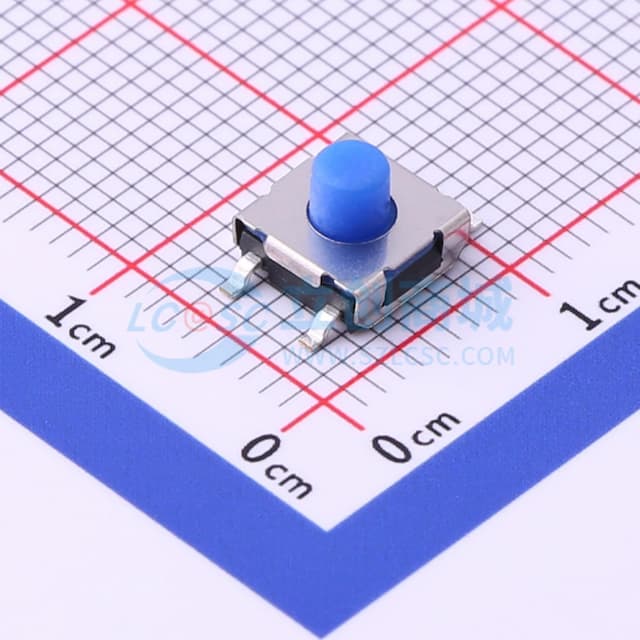6.2*6.2*5mm 立贴 轻触开关实物图