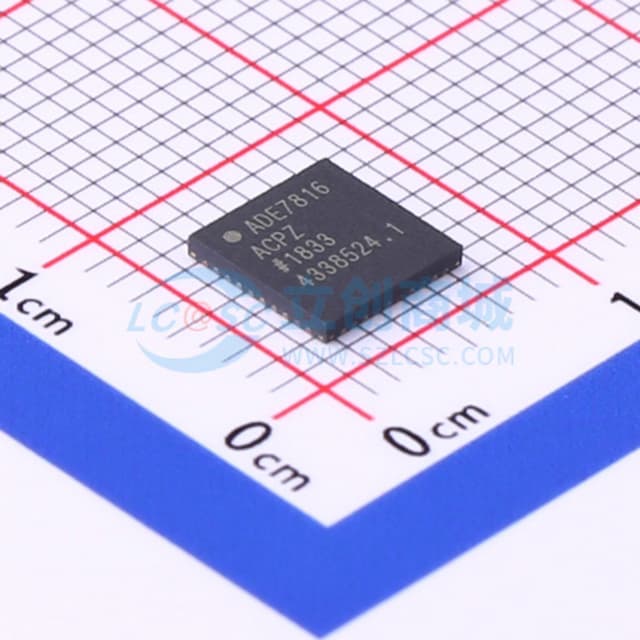 六通道电流和一通道电压测量的高精度能量计量IC实物图