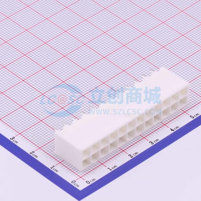 2x6P 间距:4.2mm 直插 【插件】实物图